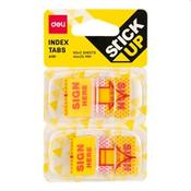 Deli Sign Here Tabs 44x25mm 2x50 tabs