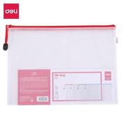 Deli 5654 Mesh Zip bag A4 Pk10