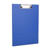 Deli 38153A Plastic Clipboard single A4 Blue