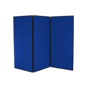 Jumbo Showboard 3 Panel with Plastic Frame Blue image