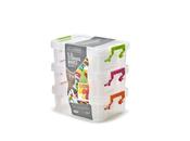 Allstore 30 Litre Storage Box Set of 3