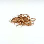 ValueX Rubber Elastic Band Assorted Sizes 454g Natural - RBASS/454/NAT