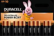 Duracell Plus MN1500 AA Pk10