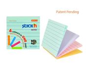 Magic Pad 76x76mm Ast pastel Pk12