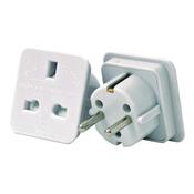 UK to European Travel Adaptor [Pack 2]