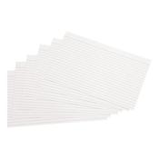 5 Star Office Record Cards Ruled Both Sides 8x5in 203x127mm White [Pack 100]