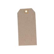 Tag Label Unstrung 120x60mm Buff [Pack 1000]