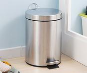 Rocada Round Pedal Stainless Steel - 12 Litre