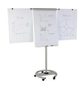 Rocada Mobile Flipchart Easel Mag Height Adj
