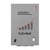 Skinwhiteboard Silver PRO 100x150cm