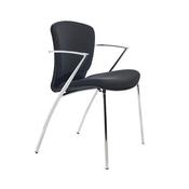 Ergoline Visitor Arm Chair - Black (2 Units)