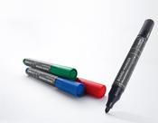 Sigel Glassboard Markers Round Nib 2-3mm 4 Colours