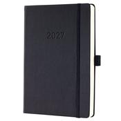 Conceptum Daily Planner 2027 Hardcover A5 Black 400p 80gsm