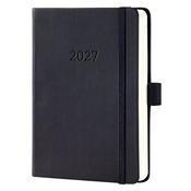 Conceptum Daily Planner 2027 Hardcover A6 black 400p 80gsm