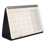 Spiral Weekly Desktop Planner 2027 Hardcover A5 Landscape Blk 144p 80gsm