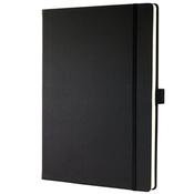 Conceptum Notebook Hardcover A4+ Lined Black 194p 80gsm