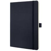 Conceptum Notebook Softcover A5 Sq black 194p