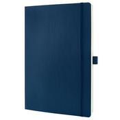 Conceptum Notebook Softcover A4 Sq blue 194p