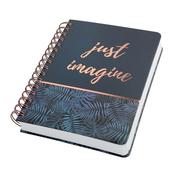 Jolie Spiral Notebook Hardcover A5 Jolie Mystic Jungle Dotted 240p image