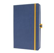 Linescape Notebook Hardcover A5 Sun Blue Squared 176p 80gsm