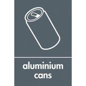 A5 Vinyl recycling and waste stickers