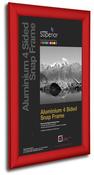 Snap Frame Standard 25mm Au A4 Red
