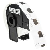 Compatible Brother DK11221 Black on White 23mmx23mm