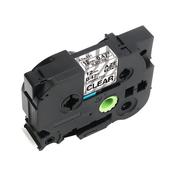 Compatible Brother TZE131 Black on clear 12mmx8m