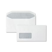 Trimfold Envelopes Kestrel DL 110x220mm White 100gsm Window Gummed Wallet Envelopes 500 Pack image