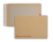 Trimfold Envelopes 353x250mm Manilla 120gsm Board Back Pocket Peel &amp; Seal Envelopes 100 Pack image