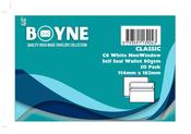Trimfold Envelopes Boyne C6 114x162mm 80gsm White Wallet Retail Pack (20 x 50's) Self Seal - Sold as Box of 1000 image