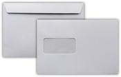 Trimfold Envelopes C5 162x229mm White 120gsm Fine Win LG Wallet Peel &amp; Seal Envelopes 500 Pack image
