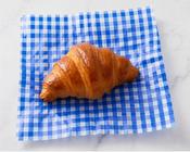 Greaseproof Paper Printed Blue Gingham Sheets 250x200mm Pack 1000