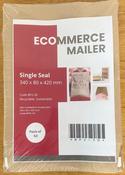 340x80x420mm Manila 90gsm Peel &amp; Seal eCommerce Mailers 50 Pack