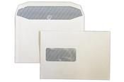 Trimfold Envelopes Autofast C5 162x229mm White 90gsm Window Opaqued Gummed Wallet Envelopes 500 Pack