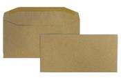 Trimfold Envelopes Harrier DL 110x220mm Manilla 75gsm Gummed Wallet Envelopes 1000 Pack image