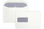Trimfold Envelopes Autofast C5X 162x235mm White 90gsm Window Opaqued Gummed Wallet Envelopes 500 Pack