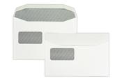 Trimfold Envelopes Autofast C5X 162x240mm White 90gsm Reverse Window Gummed Wallet Envelopes 500 Pack