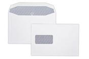 Trimfold Envelopes Autofast C5X 162x240mm White 90gsm Window Gummed Mailing Wallet Envelopes Laser Guaranteed 500 Pack image