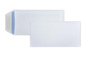 Trimfold Envelopes Hawk DL 220x110mm White 90gsm Gummed Pocket Envelopes 1000 Pack image