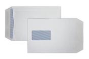 Trimfold Envelopes Glenkover 229x162mm White 100gsm Window Self Seal Pocket Envelopes 500 Pack image