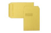 Trimfold Envelopes Condor C4 324x229mm Manilla 115gsm Window Self Seal Pocket Envelopes 250 Pack image