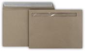 Trimfold Envelopes Treesaver 162x215mm Manilla 90gsm Recycled Payslip Window Envelopes Peel &amp; Seal 500 Pack image