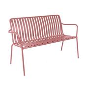 Lark Two Seater Bench Aluminium Brick Dust 1043434ND
