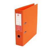 5 Star Premium Lever Arch File A4 70mm Spine Polypropylene Orange (Pack of 10) 138911