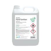 2Work Alcohol Hand Sanitiser 5 Litre (Pack of 2) 2W10116 image
