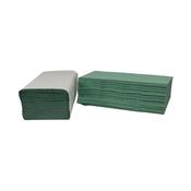 2Work V-Fold Hand Towels 1-Ply Green Pack of 3510 2W70105