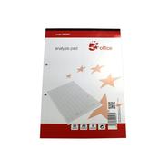 5 Star A4 Analysis Pad 8 Cash Column 80 Sheets 70gsm 330291