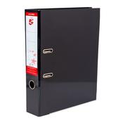 5 Star Lever Arch File Foolscap 70mm Spine Black (Pack of 10) 332861