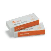 5 Star Plastic Eraser with Paper Sleeve 60x21x12mm (Pack of 10) 332896 image